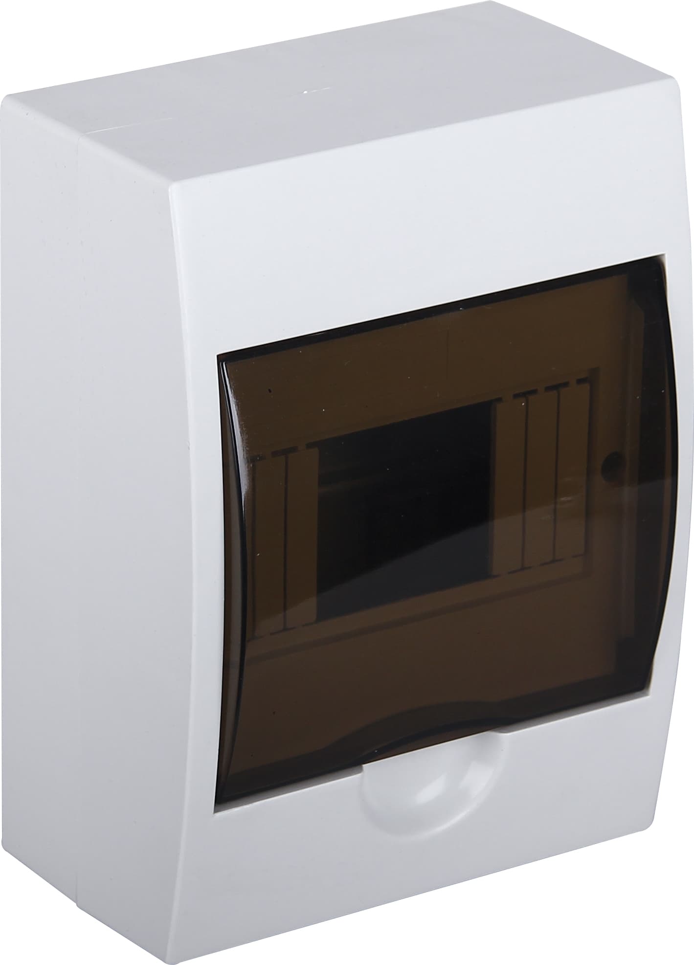 Boîtier de distribution en plastique à deux positions, couvercle transparent