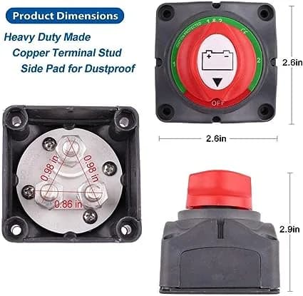 Battery Switch (Four Position) (photo 2)