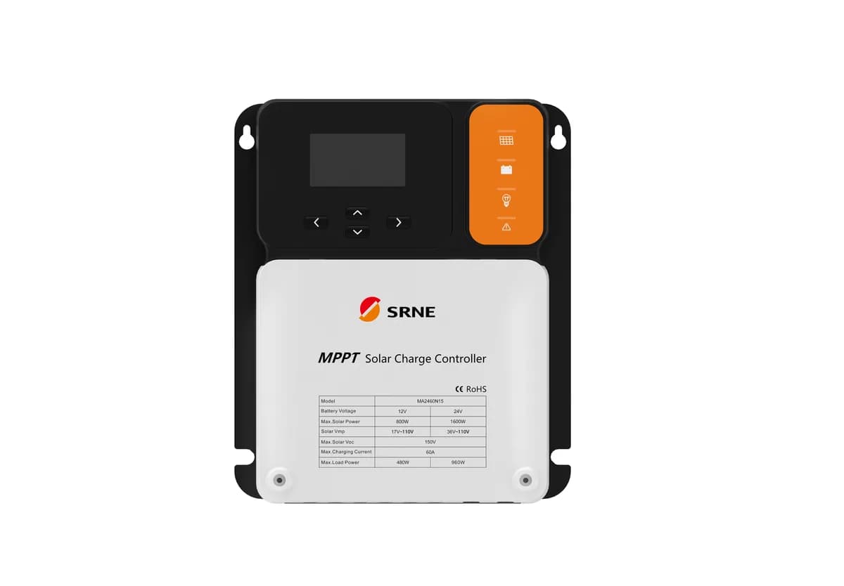MPPT Charge Controller 60A 12V/24V SRNE MA2460N15